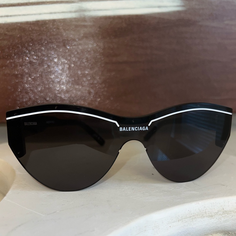 Balenciaga 61MM Shield Sunglasses